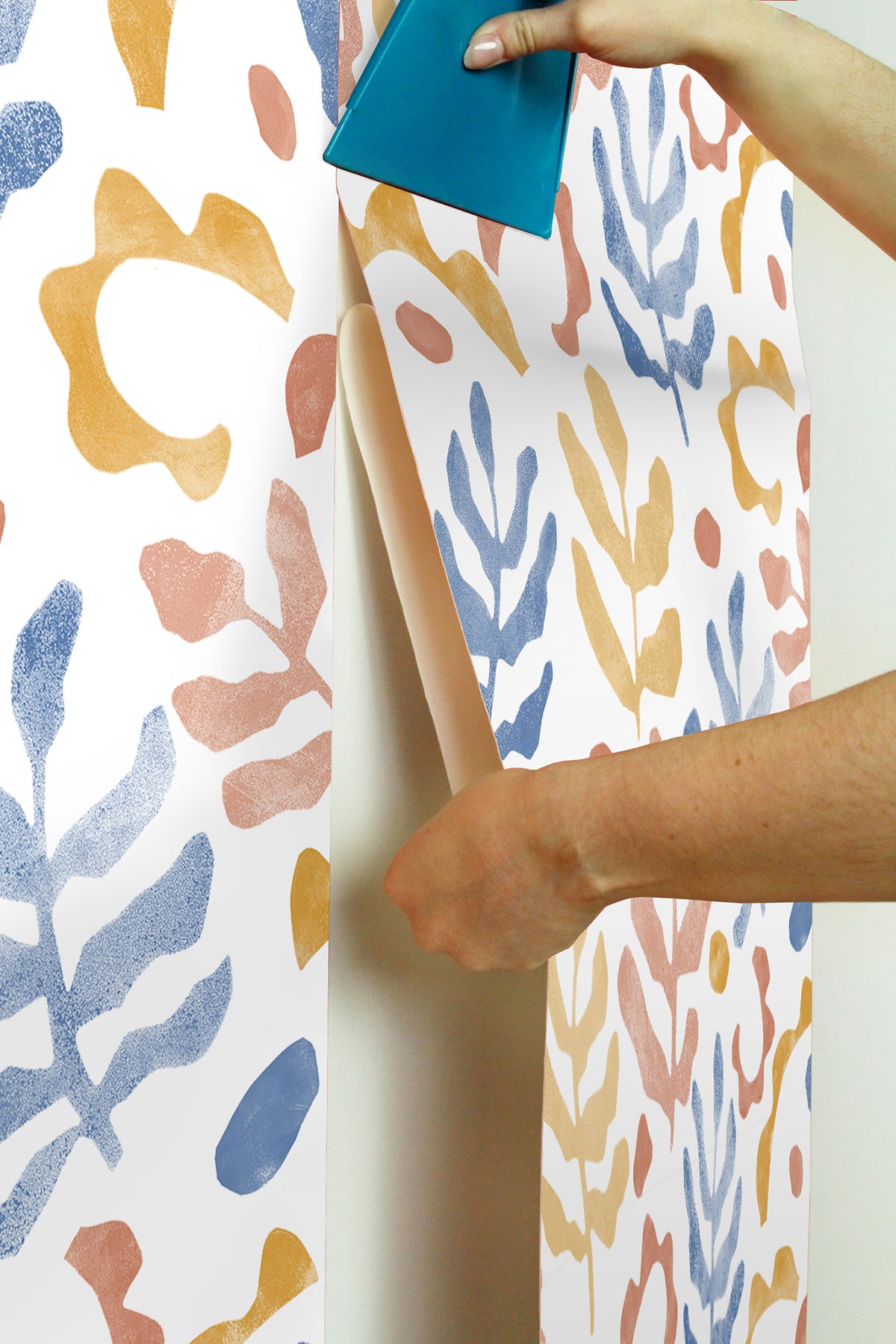 Mira Peel and Stick Wallpaper - how to stick