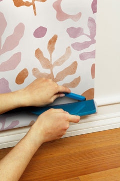 Mira Peel and Stick Wallpaper - how to stick