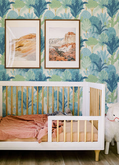 Keilani Peel and Stick Wallpaper in a room setting