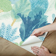 Keilani Peel and Stick Wallpaper - how to peel