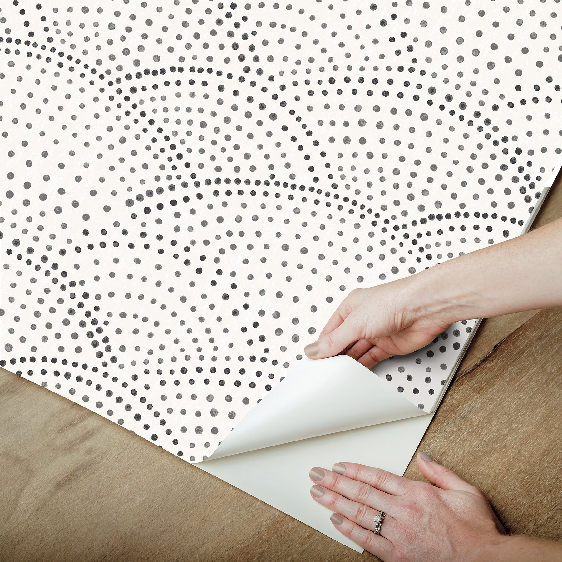 Danton Peel and Stick Wallpaper - how to peel