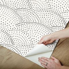 Danton Peel and Stick Wallpaper - how to peel
