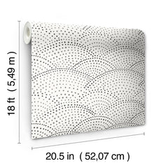 Danton Peel and Stick Wallpaper - dimensions