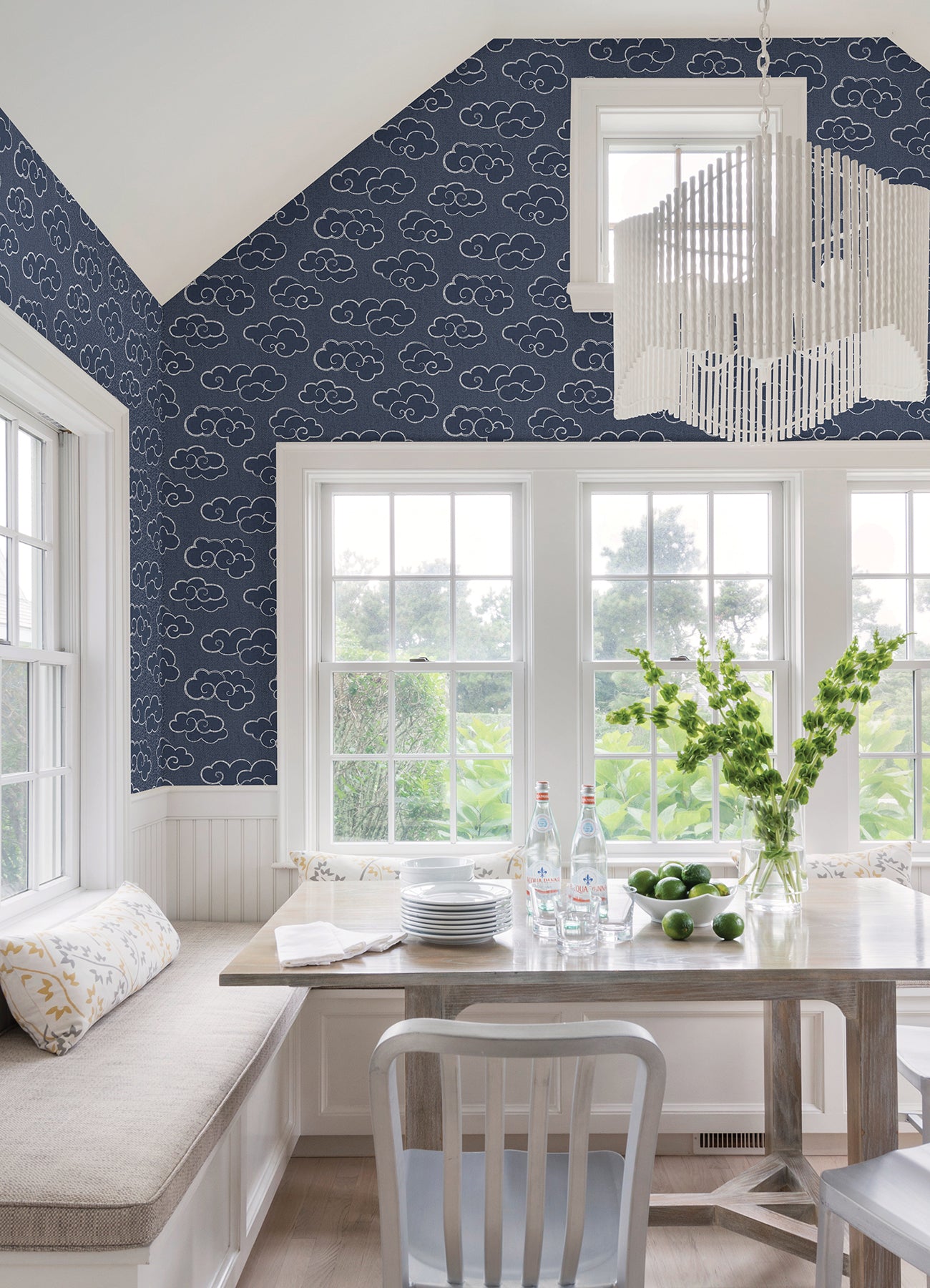 Alto Peel and Stick Wallpaper in a room setting