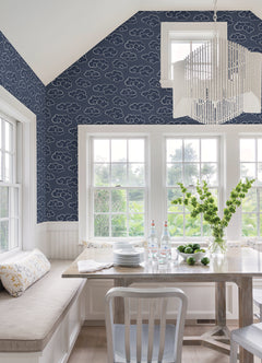 Alto Peel and Stick Wallpaper in a room setting
