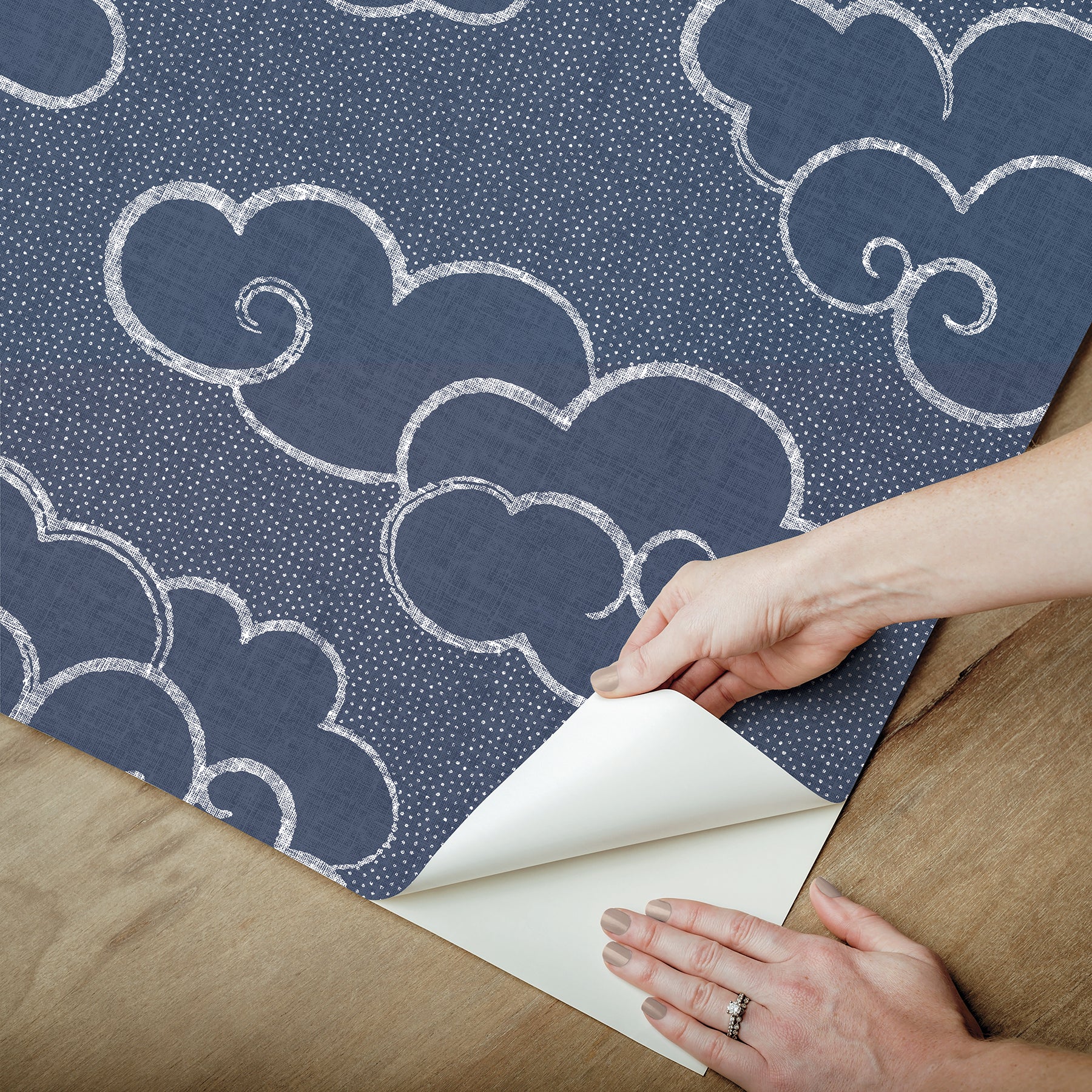 Alto Peel and Stick Wallpaper - how to peel