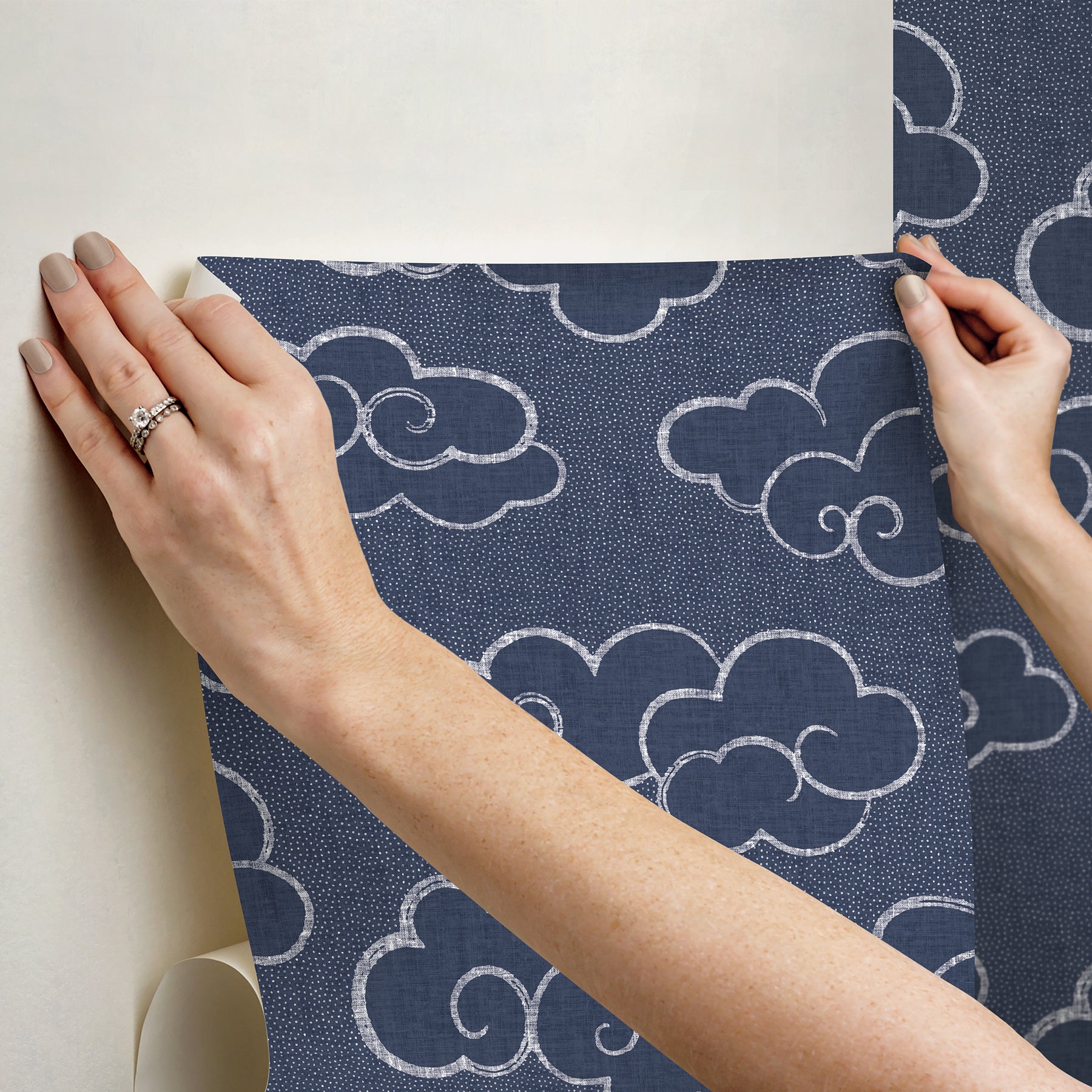 Alto Peel and Stick Wallpaper - how to stick