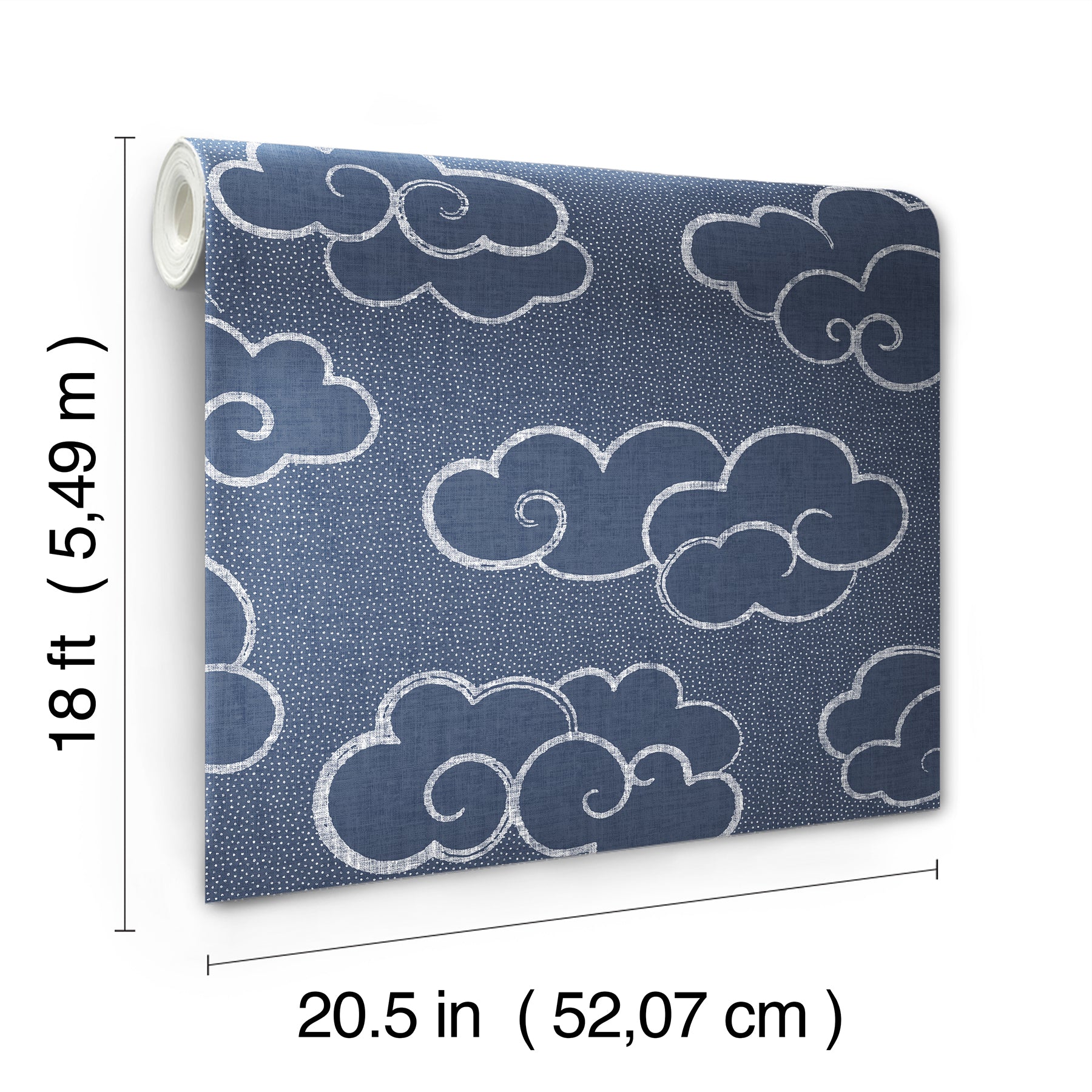 Alto Peel and Stick Wallpaper - dimensions