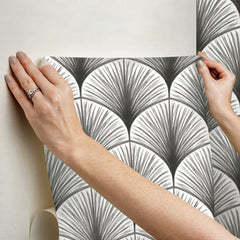 Amari Peel and Stick Wallpaper - how to stick