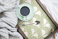 Finley Peel and Stick Wallpaper in a room setting