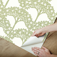Finley Peel and Stick Wallpaper - how to peel