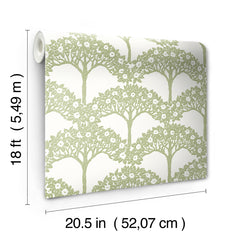 Finley Peel and Stick Wallpaper - dimensions