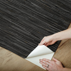 Grassweave Peel and Stick Wallpaper - how to peel