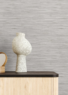 Grassweave P&S Wallpaper in a room setting