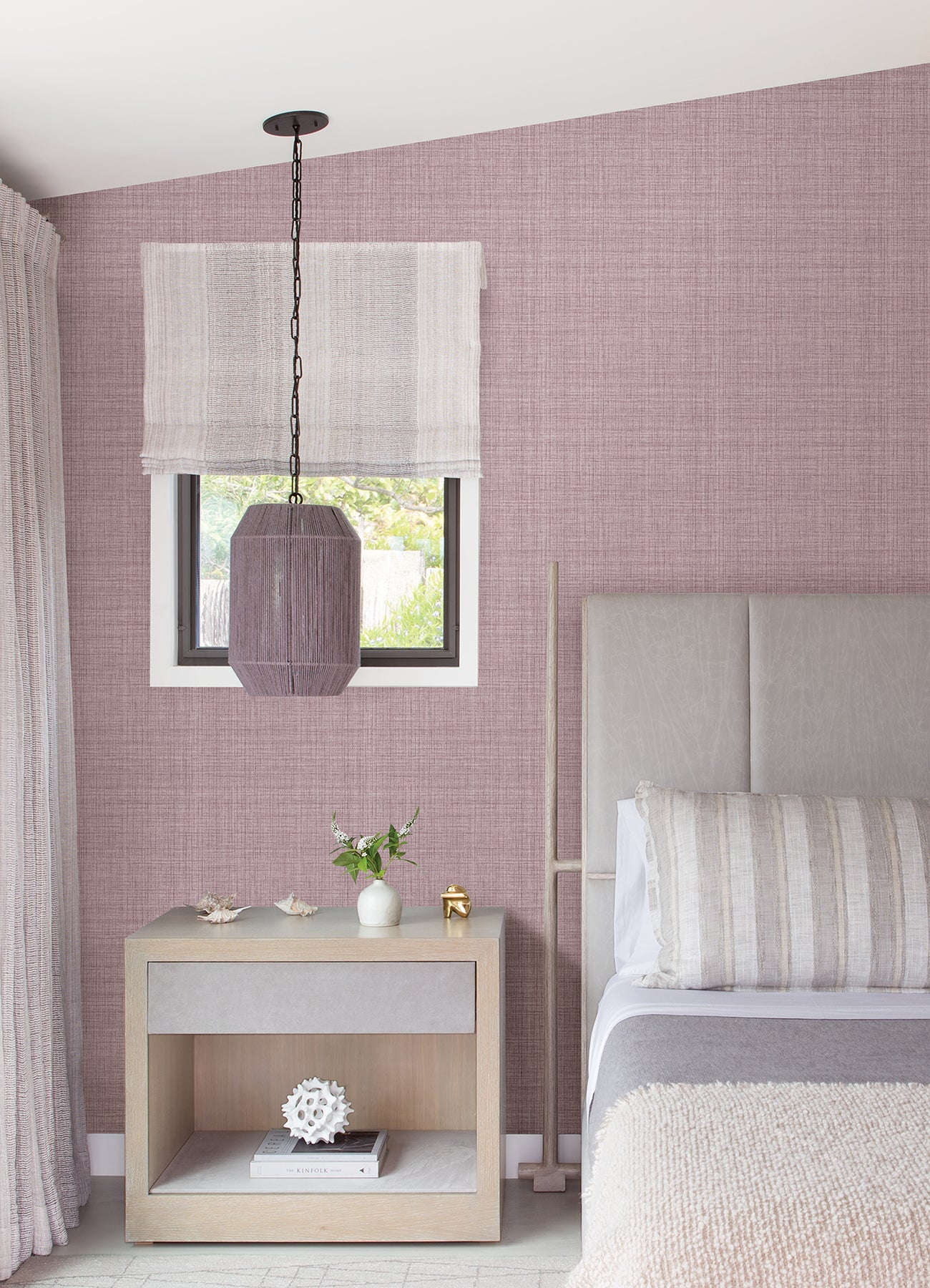 Lansdowne Peel and Stick Wallpaper in a room setting
