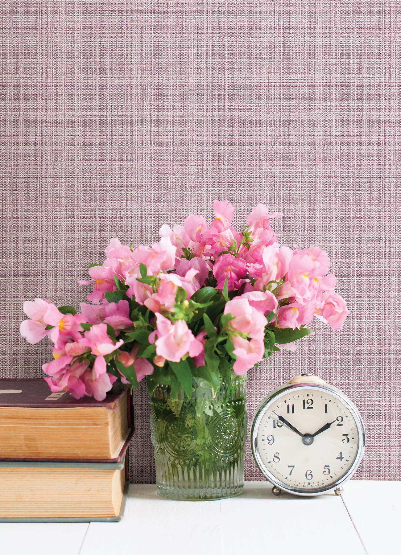 Lansdowne Peel and Stick Wallpaper in a room setting
