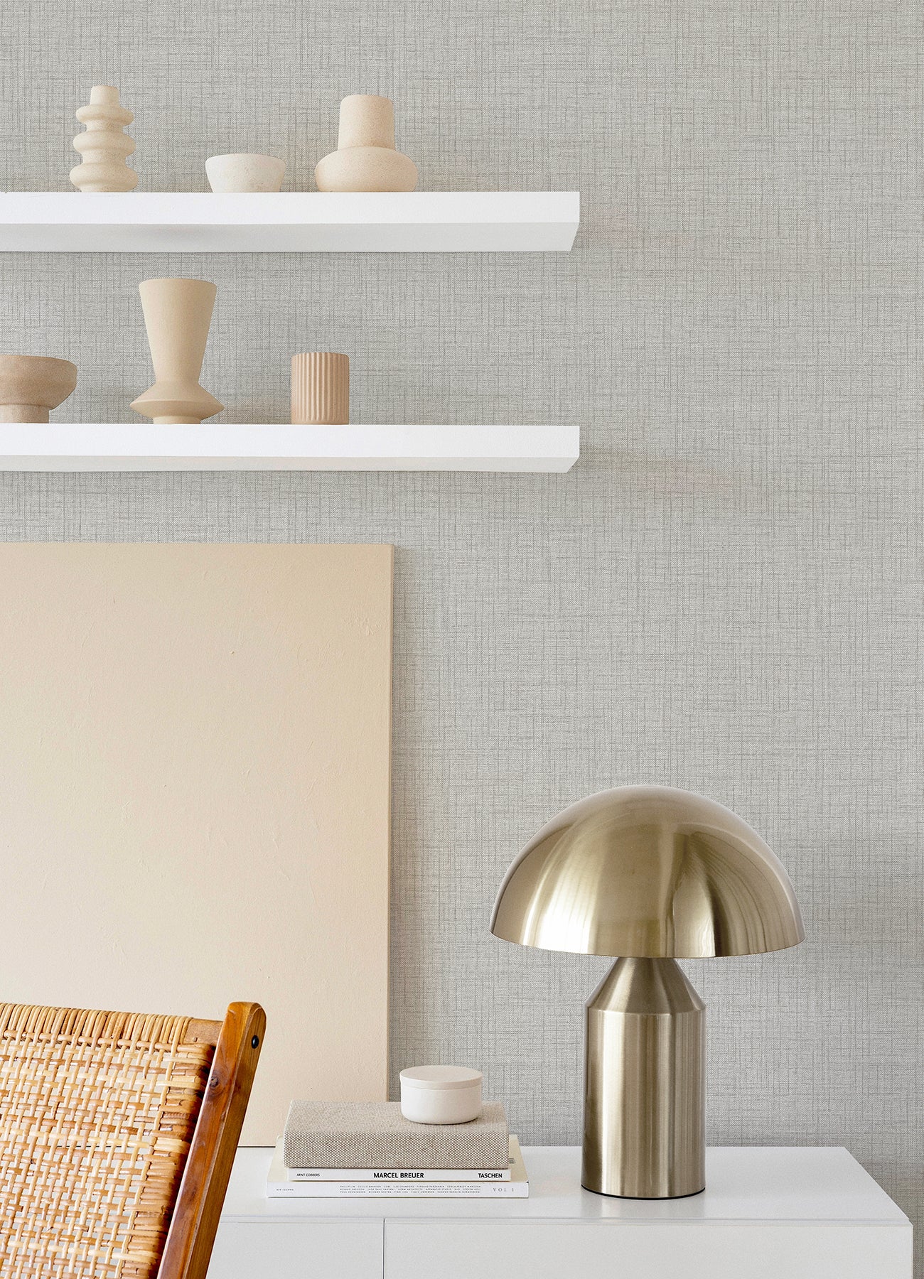 Lansdowne Peel and Stick Wallpaper in a room setting