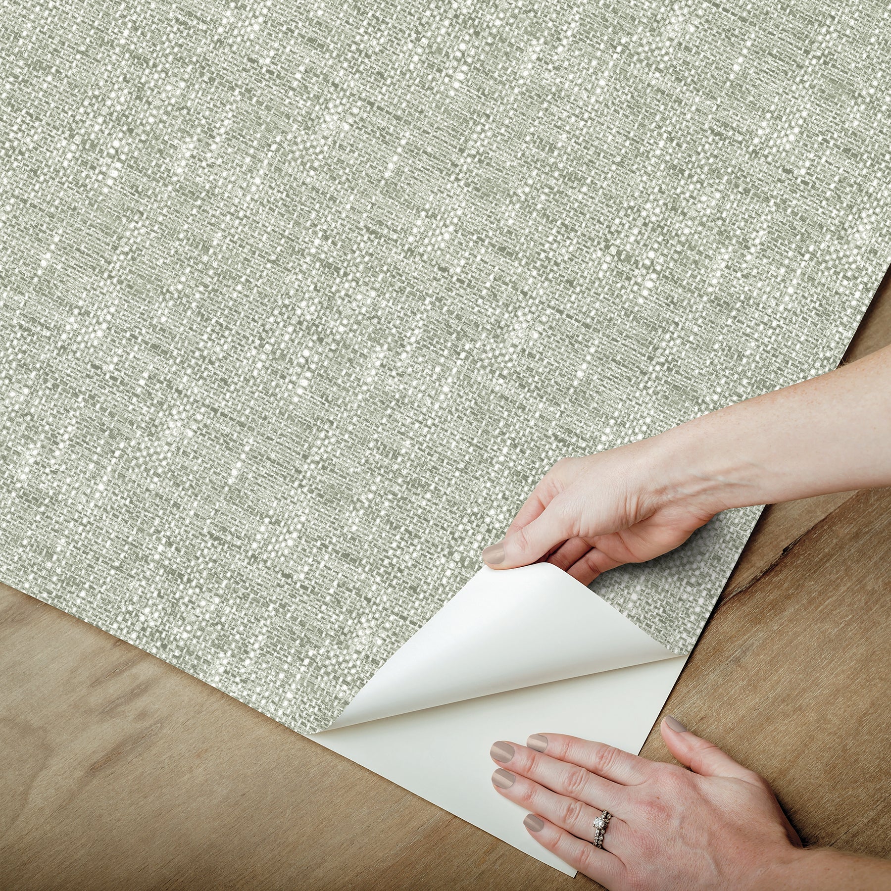 Poplin P&S Wallpaper - how to peel
