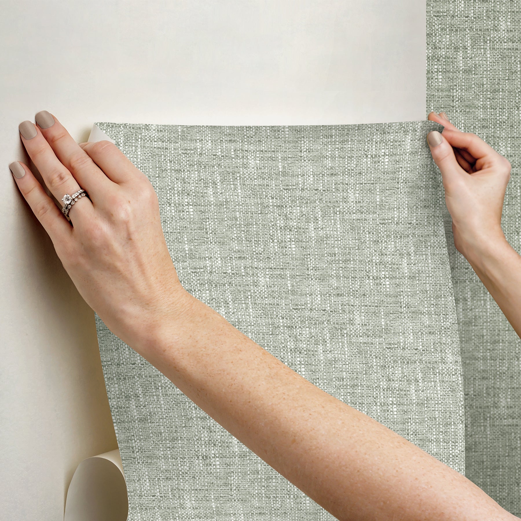 Poplin P&S Wallpaper - how to stick