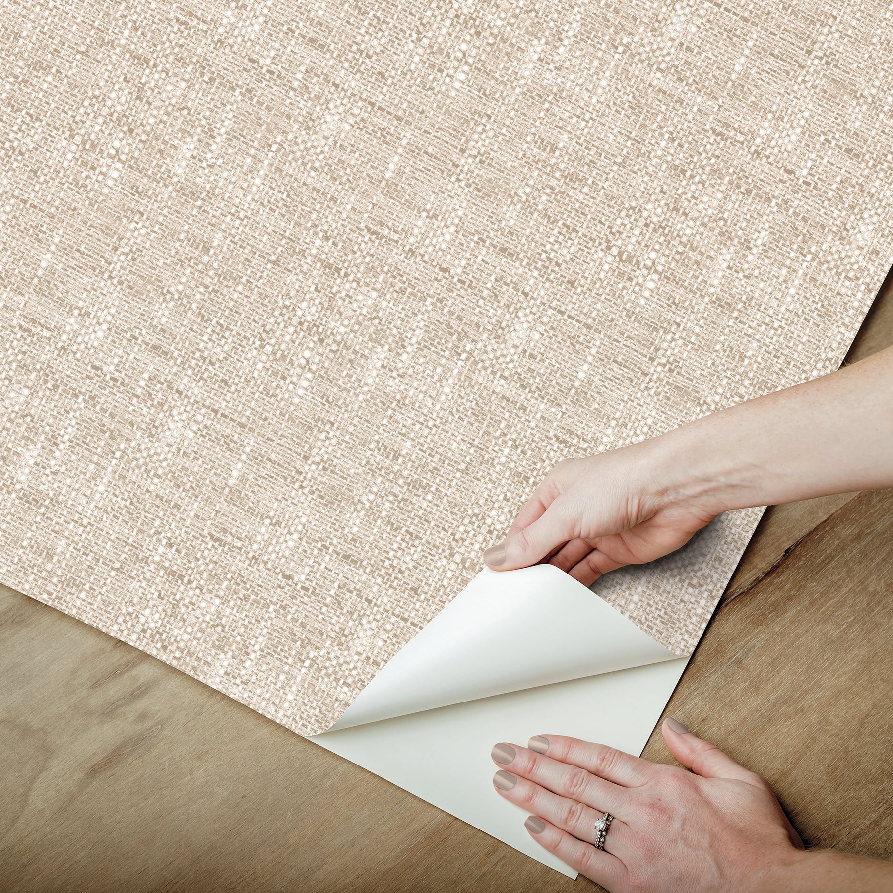 Poplin P&S Wallpaper - how to peel