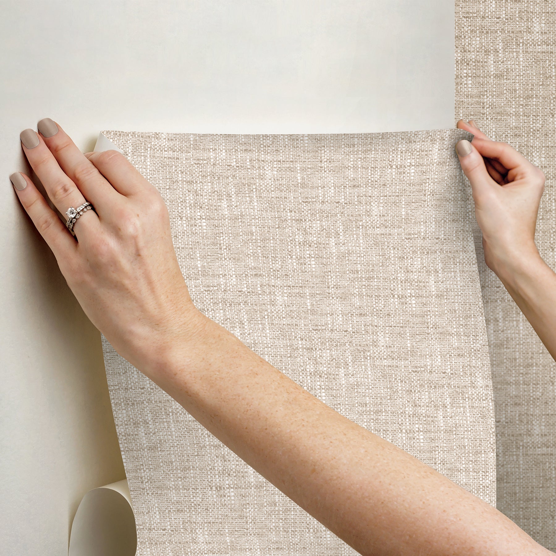 Poplin P&S Wallpaper - how to stick
