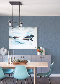 Ashland Peel and Stick Wallpaper in a room setting