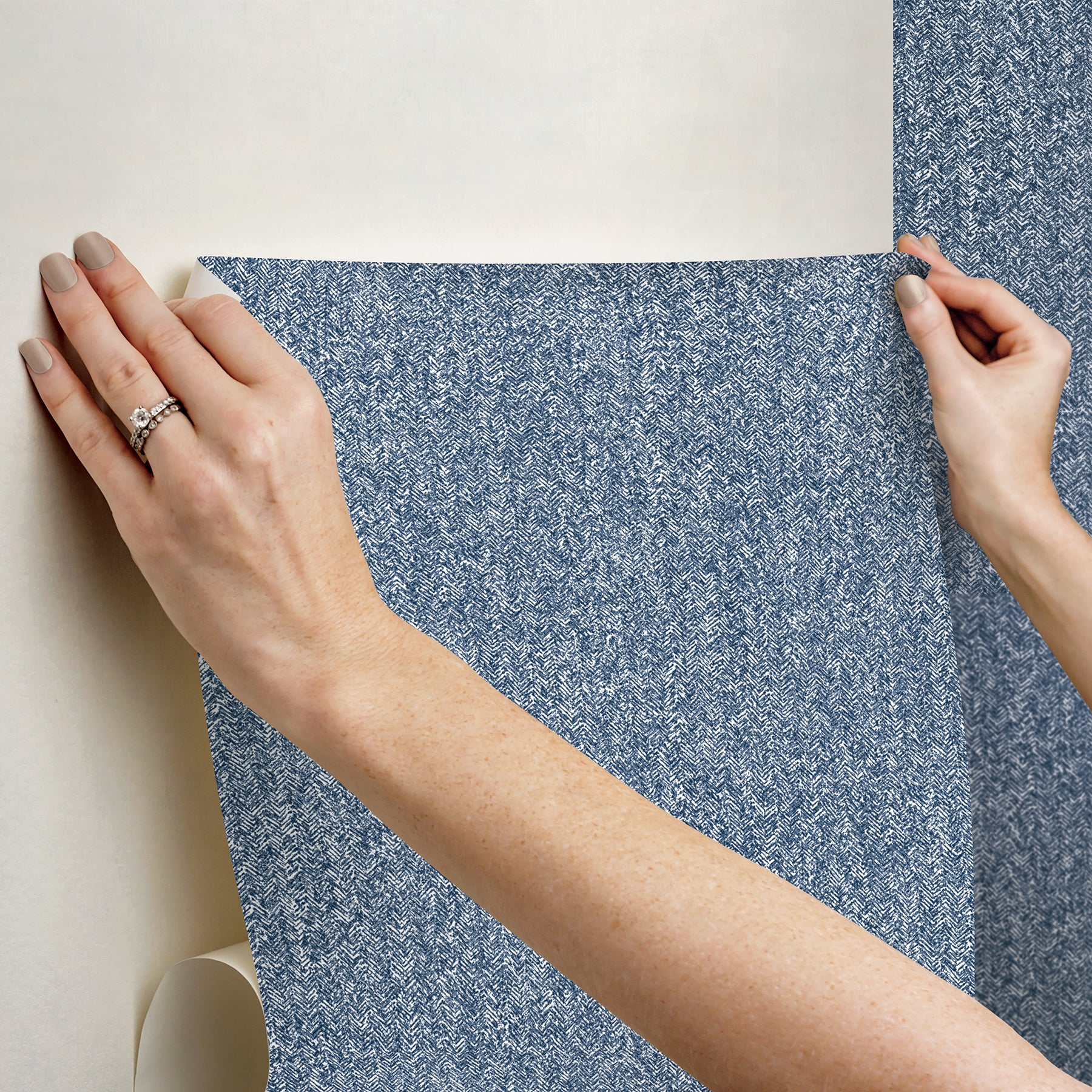 Ashland Peel and Stick Wallpaper - how to stick