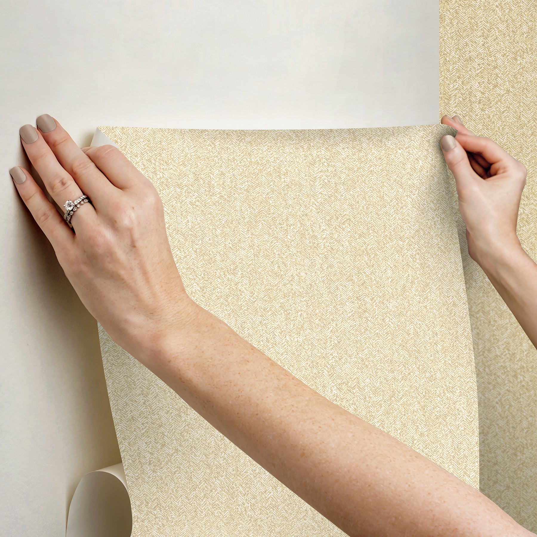 Ashland Peel and Stick Wallpaper - how to stick