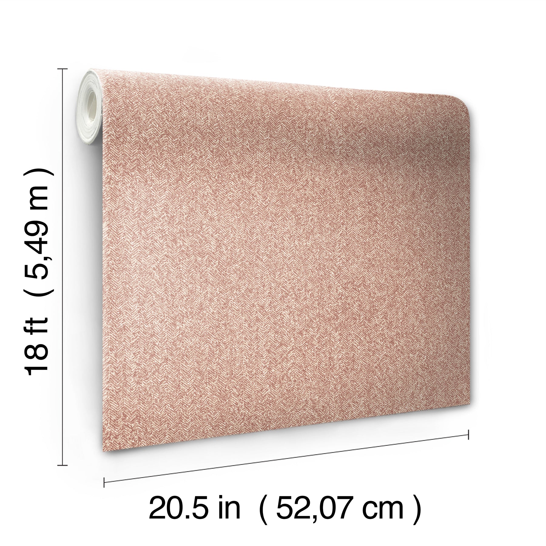 Ashland Peel and Stick Wallpaper - dimensions