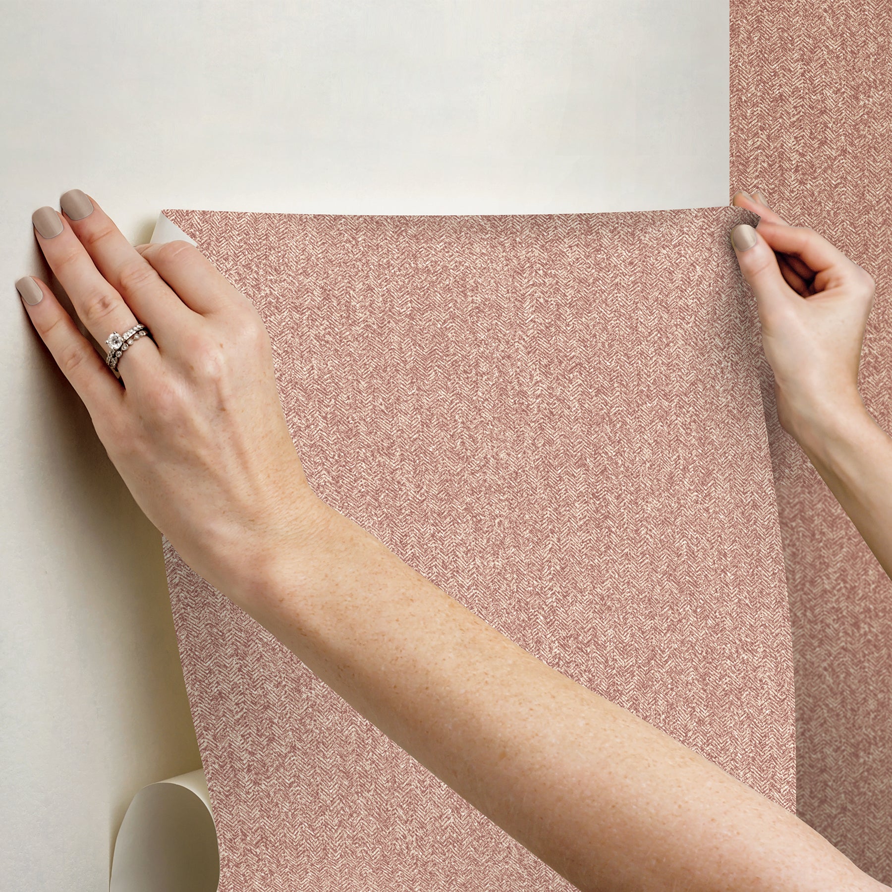 Ashland Peel and Stick Wallpaper - how to stick