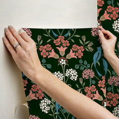 Meadow Song Peel and Stick Wallpaper - how to stick