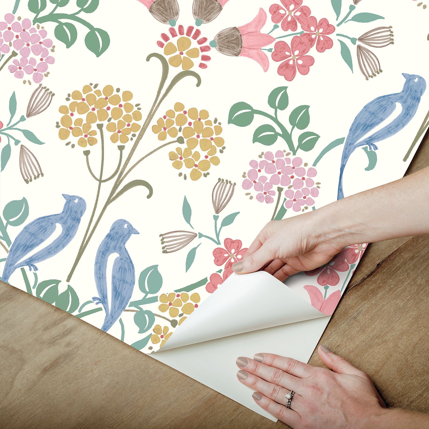 Meadow Song P&S Wallpaper - how to peel