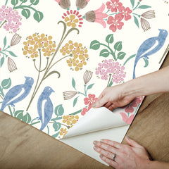 Meadow Song P&S Wallpaper - how to peel
