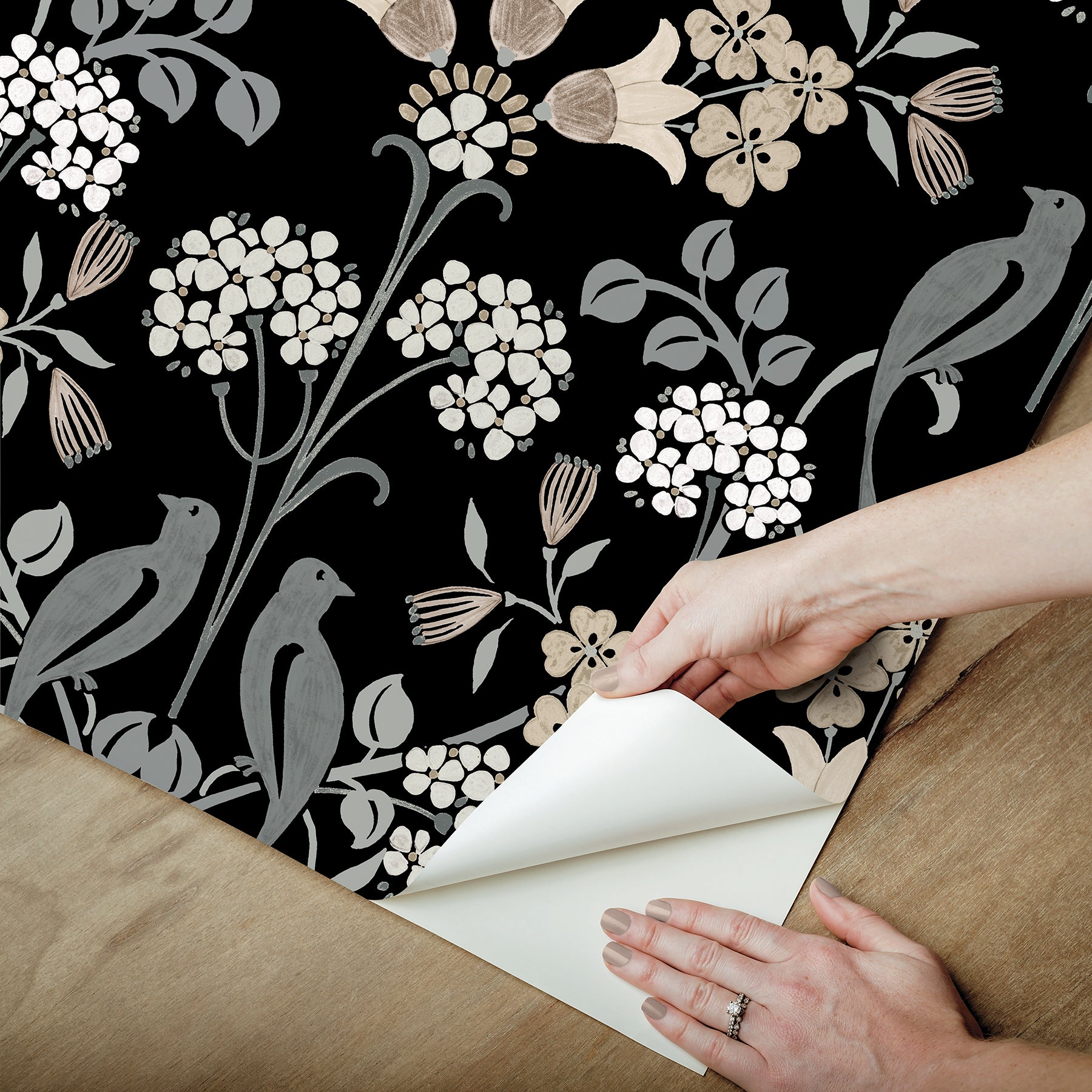 Meadow Song P&S Wallpaper - how to peel