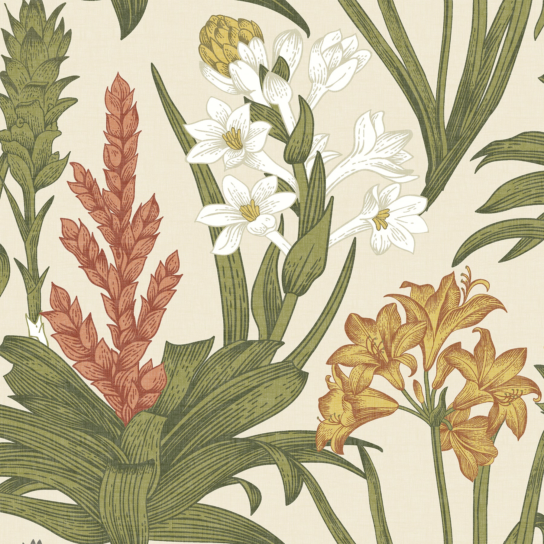 Blooming Villa Peel and Stick Wallpaper by WallPops