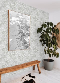 Terrace Vines P&S Wallpaper in a room setting