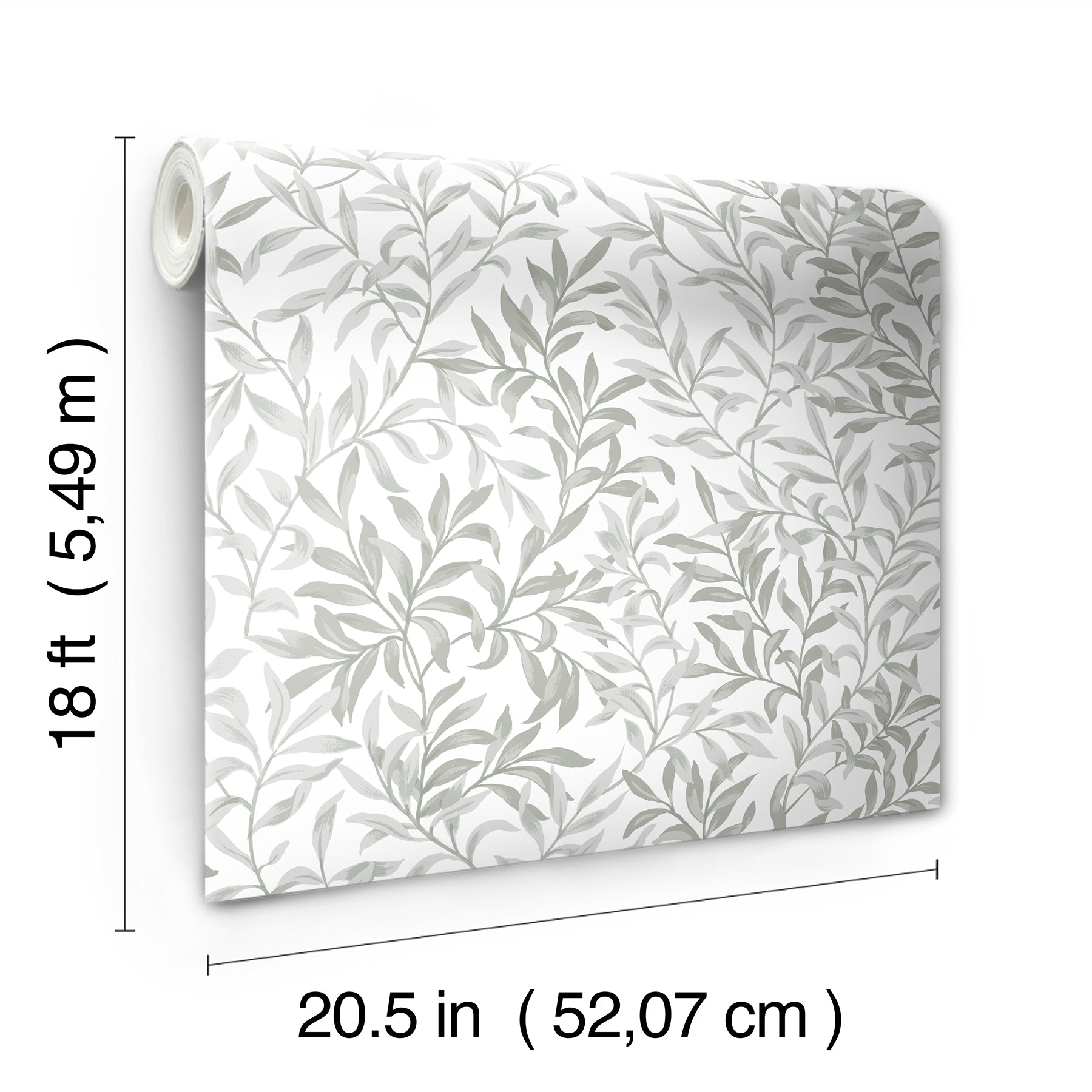 Terrace Vines P&S Wallpaper - dimensions
