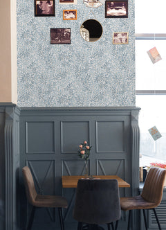 Terrace Vines Peel and Stick Wallpaper in a room setting
