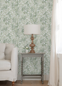 Terrace Vines P&S Wallpaper in a room setting