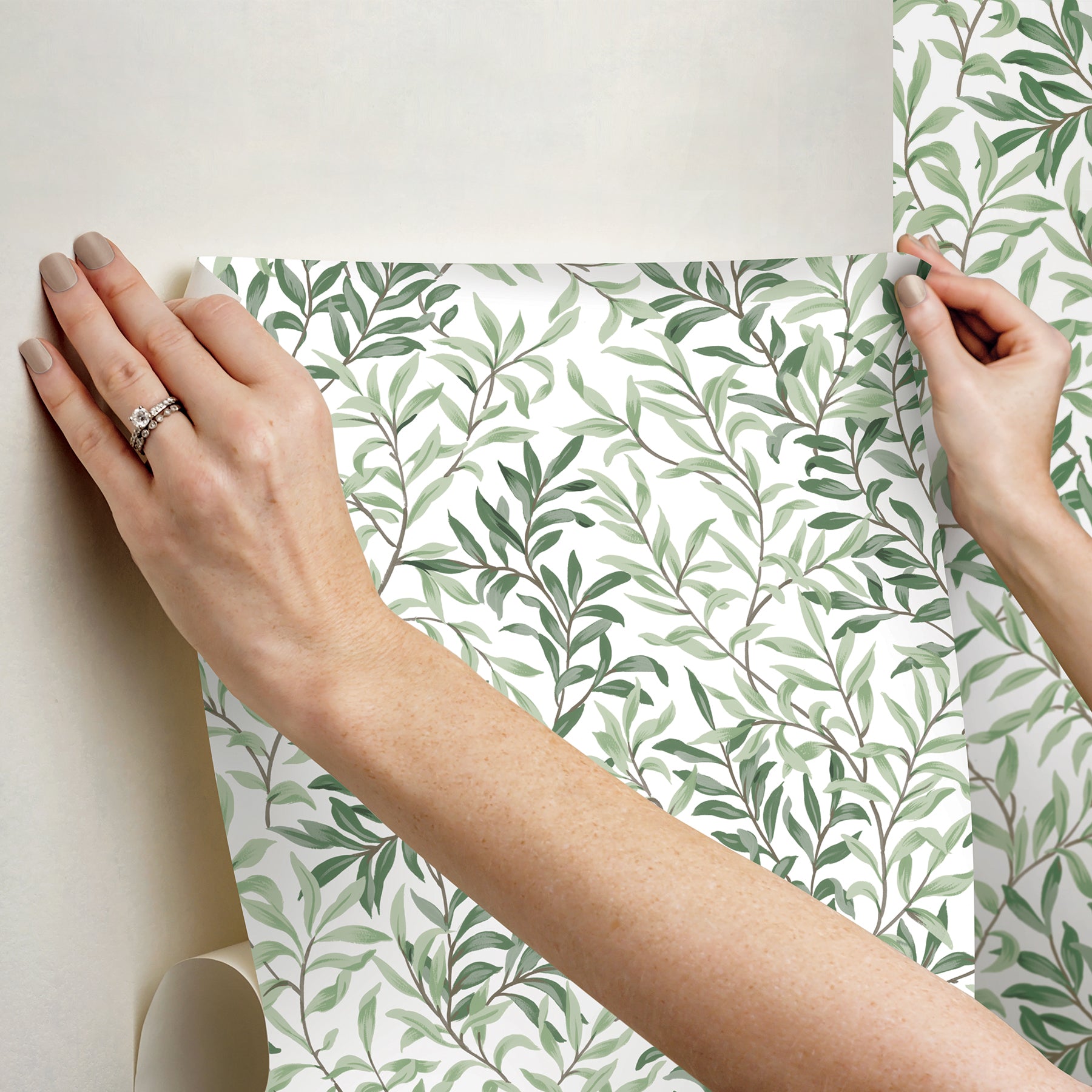 Terrace Vines P&S Wallpaper - how to stick