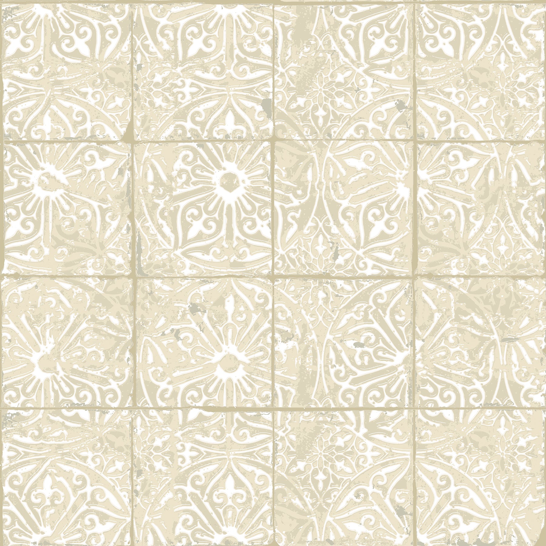 Provincial Tile Peel and Stick Wallpaper by WallPops