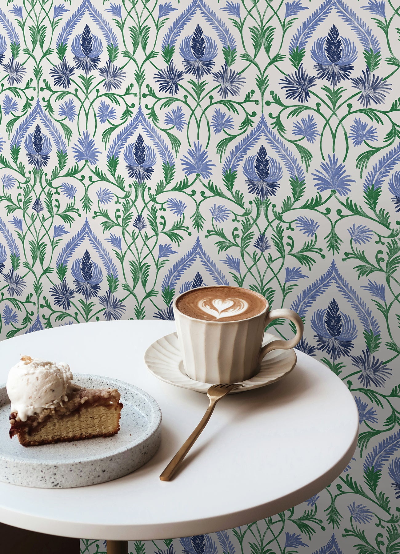 Isle P&S Wallpaper in a room setting