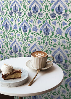 Isle P&S Wallpaper in a room setting