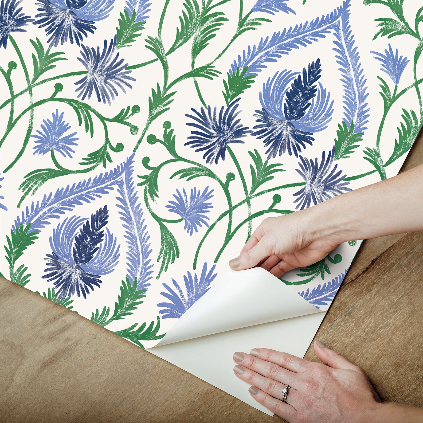 Isle P&S Wallpaper - how to peel