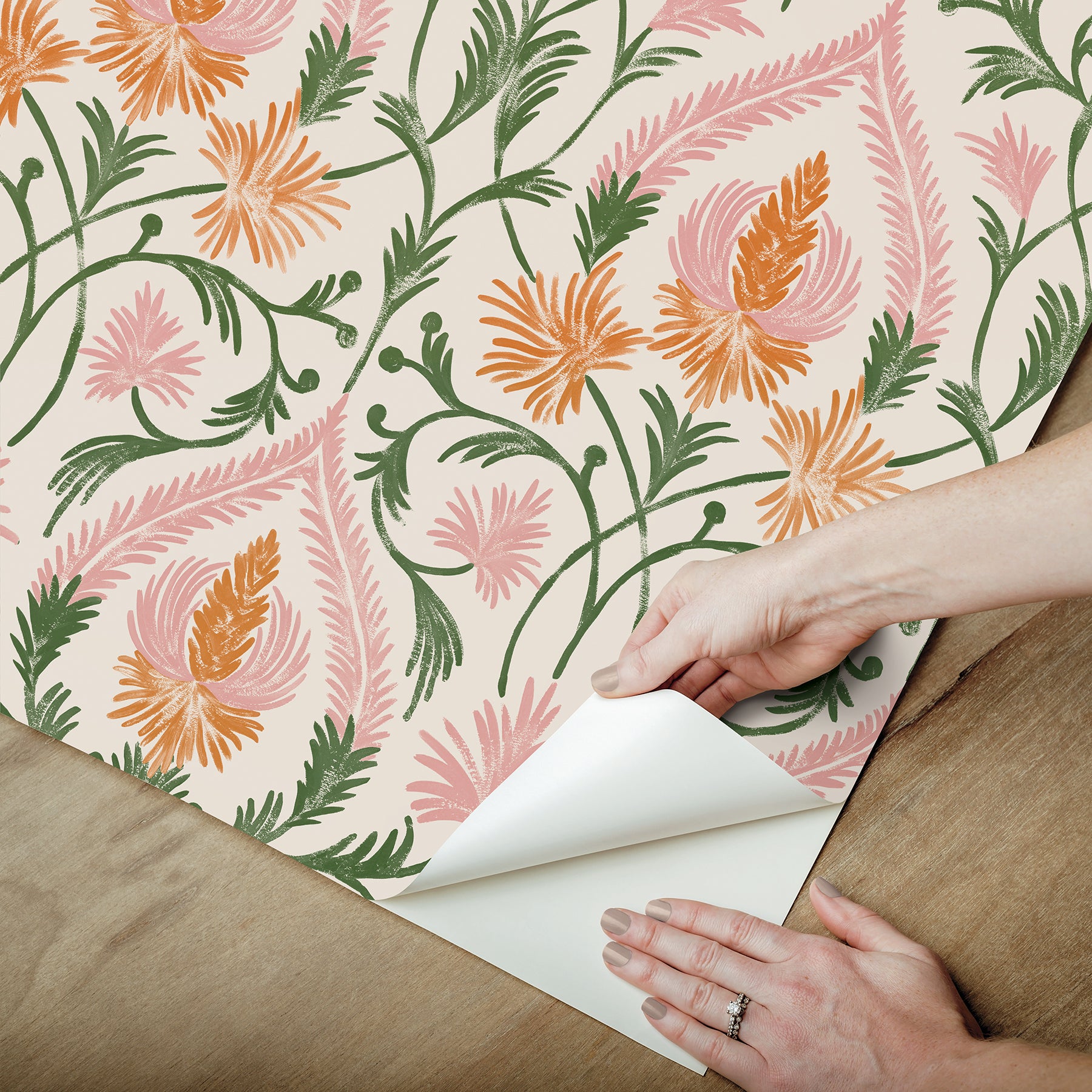 Isle P&S Wallpaper - how to peel