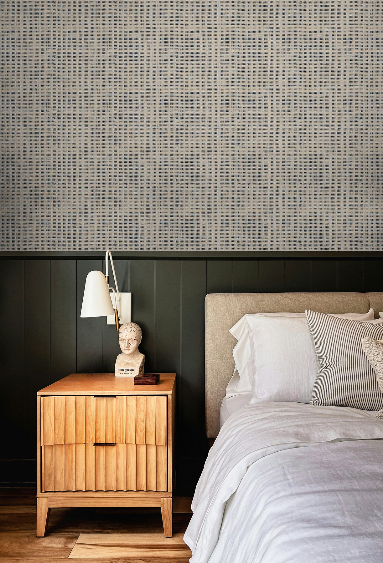 Nolan Peel and Stick Wallpaper in a room setting