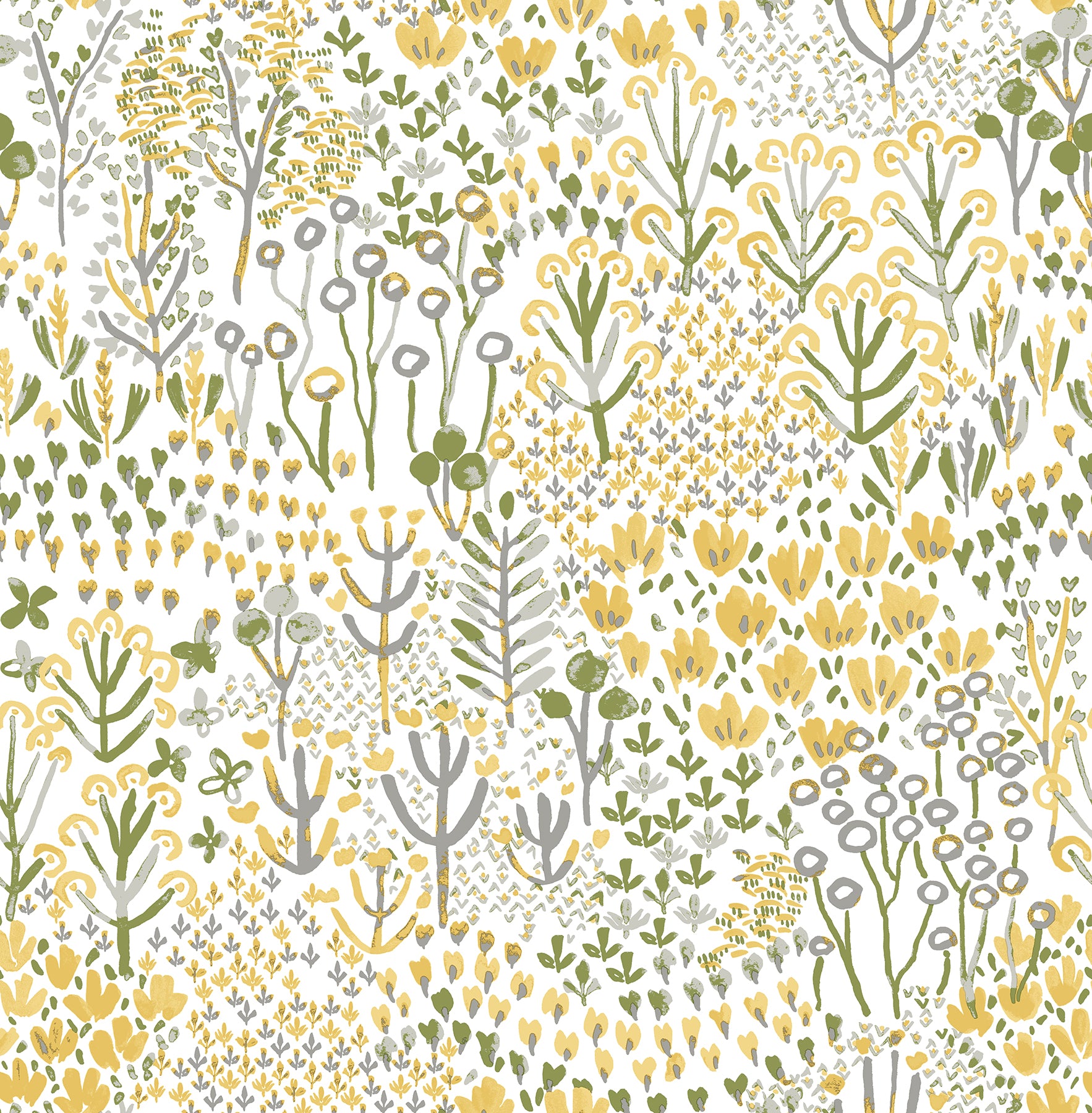 Flower Parade Peel and Stick Wallpaper by WallPops