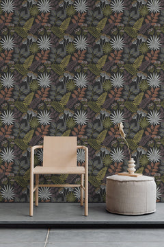 Marajo Peel and Stick Wallpaper in a room setting