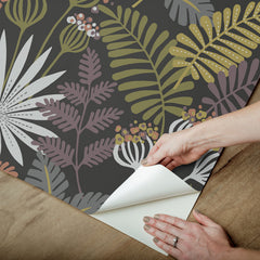 Marajo Peel and Stick Wallpaper - how to peel