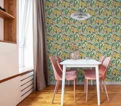 Main Squeeze Peel and Stick Wallpaper in a room setting